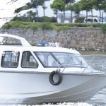 9.5米 小型玻璃鋼釣魚(yú)船/休閑游艇